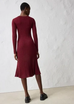 Online Strickkleid aus Merinowolle Damen Bekleidung·Umstandsmode|Bekleidung·Pullover & Strickjacken
