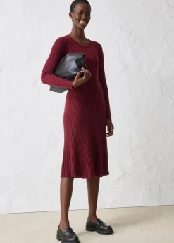 Online Strickkleid aus Merinowolle Damen Bekleidung·Umstandsmode|Bekleidung·Pullover & Strickjacken