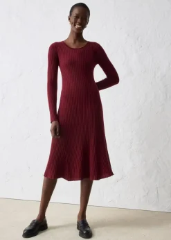 Online Strickkleid aus Merinowolle Damen Bekleidung·Umstandsmode|Bekleidung·Pullover & Strickjacken
