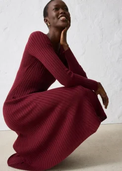 Online Strickkleid aus Merinowolle Damen Bekleidung·Umstandsmode|Bekleidung·Pullover & Strickjacken