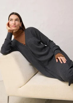 Damen bonprix Bekleidung·Umstandsmode|Strickmode|Strickkleid aus Merinowolle
