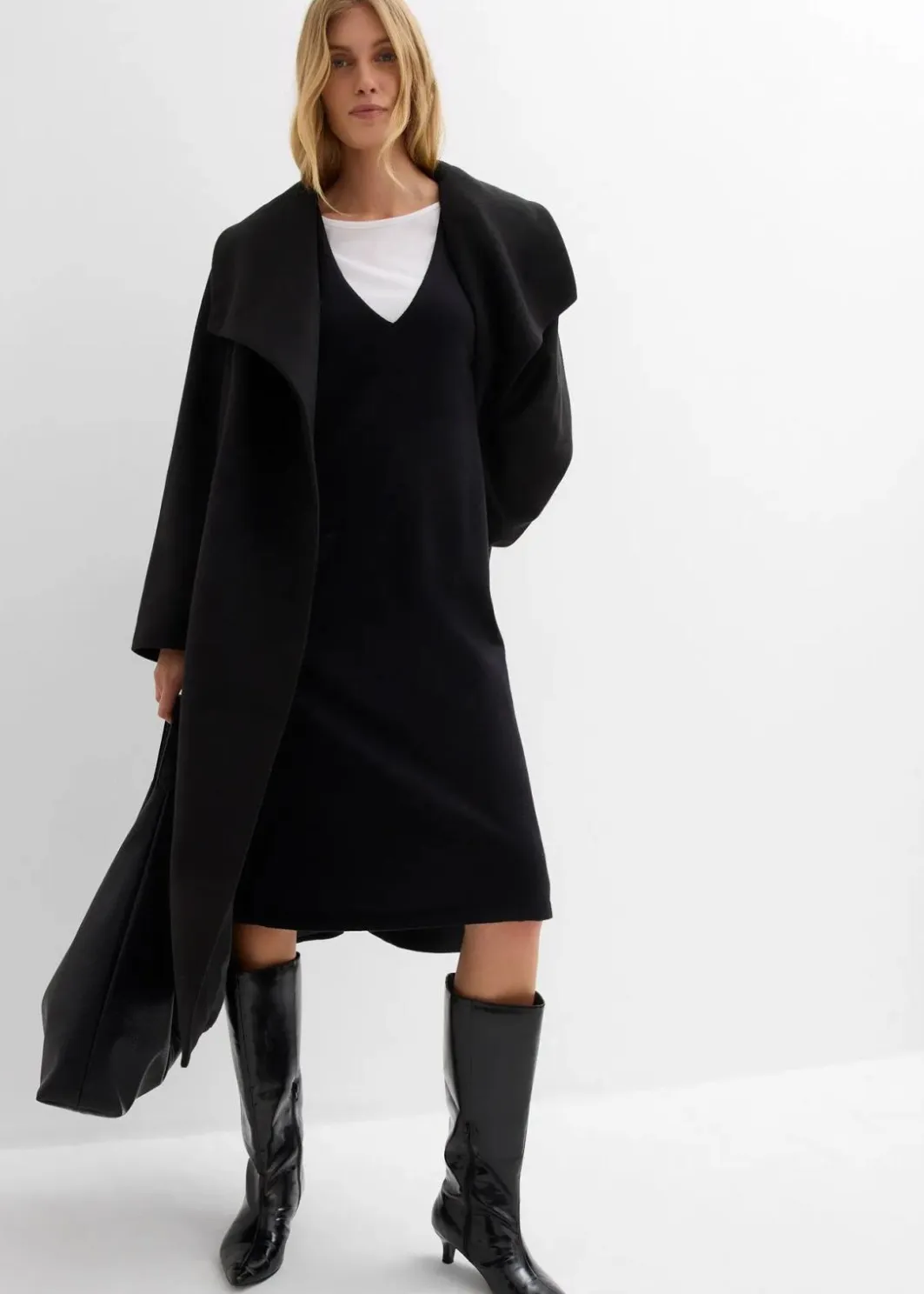 New Strickkleid aus reiner Baumwolle Damen Bekleidung·Umstandsmode|Strickmode