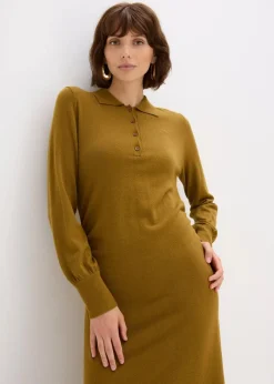Best Strickkleid aus softem Viskose-Mix Damen Bekleidung·Umstandsmode|Bekleidung·Pullover & Strickjacken