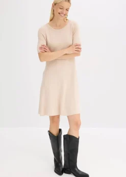 Outlet Strickkleid aus softem Viskose-Mix Damen Bekleidung·Umstandsmode|Bekleidung·Pullover & Strickjacken