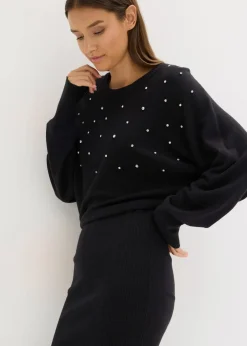 Discount Strickkleid aus softem Viskose-Mix Damen Bekleidung·Umstandsmode|Bekleidung·Pullover & Strickjacken