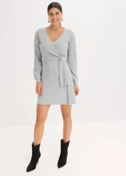 Damen bonprix Bekleidung·Umstandsmode|Bekleidung·Pullover & Strickjacken|Strickkleid aus Viskose-Mix