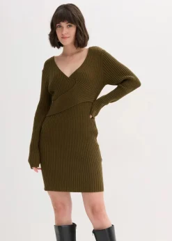 Damen bonprix Bekleidung·Umstandsmode|Bekleidung·Pullover & Strickjacken|Strickkleid aus Viskose-Mix