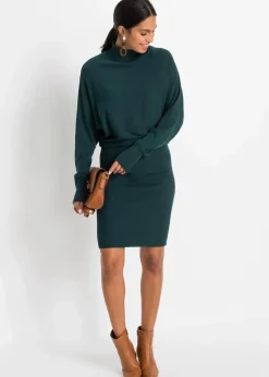 Strickkleid aus Viskose-Mix Damen Bekleidung·Umstandsmode|Strickmode
