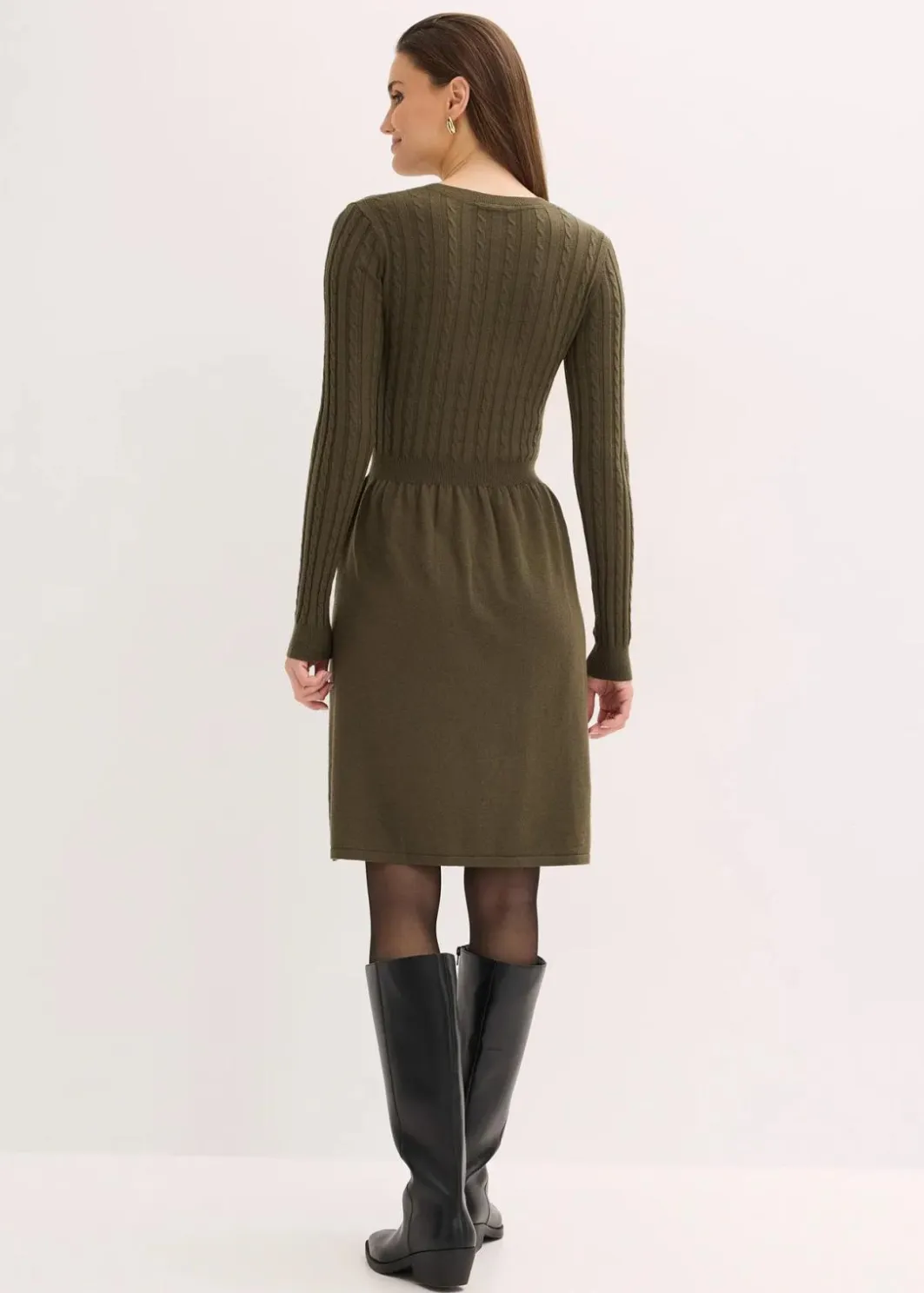 Best Strickkleid aus Viskose-Mix Damen Bekleidung·Umstandsmode|Strickmode