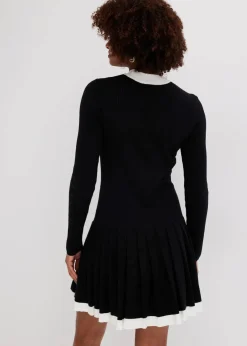 Clearance Strickkleid aus Viskose-Mix Damen Strickmode|Kleider