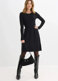 Discount Strickkleid aus Viskose-Mix Damen Bekleidung·Umstandsmode|Strickmode