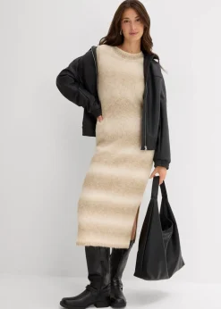 Hot Strickkleid aus weichem Woll-Mix Damen Bekleidung·Umstandsmode|Bekleidung·Pullover & Strickjacken