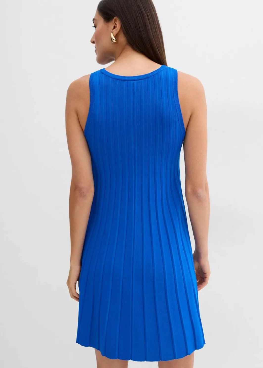 Damen bonprix Strickmode|Kleider|Strickkleid in A-Linie aus Viskose-Mix
