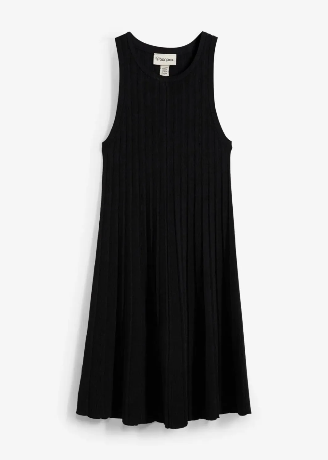 Sale Strickkleid in A-Linie aus Viskose-Mix Damen Kleider|Strickmode
