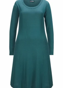 Discount Strickkleid in ausgestellter Form Damen Kleider|Basics