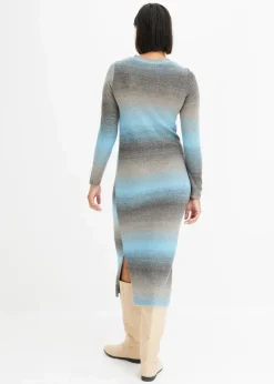 Damen bonprix Bekleidung·Umstandsmode|Bekleidung·Pullover & Strickjacken|Strickkleid mit Farbverlauf