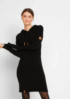 New Strickkleid mit Kapuze Damen Bekleidung·Umstandsmode|Bekleidung·Pullover & Strickjacken