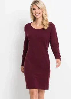 Online Strickkleid mit legerem Schnitt Damen Bekleidung·Umstandsmode|Strickmode