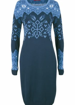 Best Strickkleid mit Norwegermuster Damen Bekleidung·Umstandsmode|Kleider