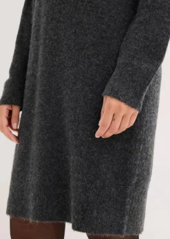 Damen bonprix Bekleidung·Umstandsmode|Bekleidung·Pullover & Strickjacken|Strickkleid mit Pailletten-Applikation