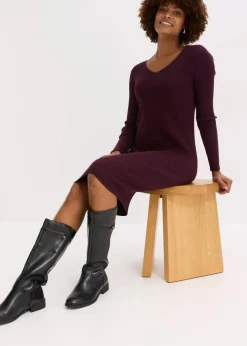 Damen bonprix Bekleidung·Umstandsmode|Strickmode|Strickkleid mit Pullunder 2tlg. Set