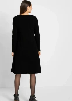 Damen bonprix Bekleidung·Umstandsmode|Kleider|Strickkleid mit recycelter Baumwolle