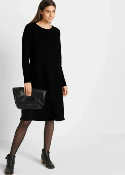 Damen bonprix Bekleidung·Umstandsmode|Kleider|Strickkleid mit recycelter Baumwolle