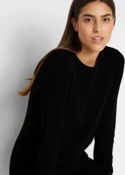 Damen bonprix Bekleidung·Umstandsmode|Kleider|Strickkleid mit recycelter Baumwolle