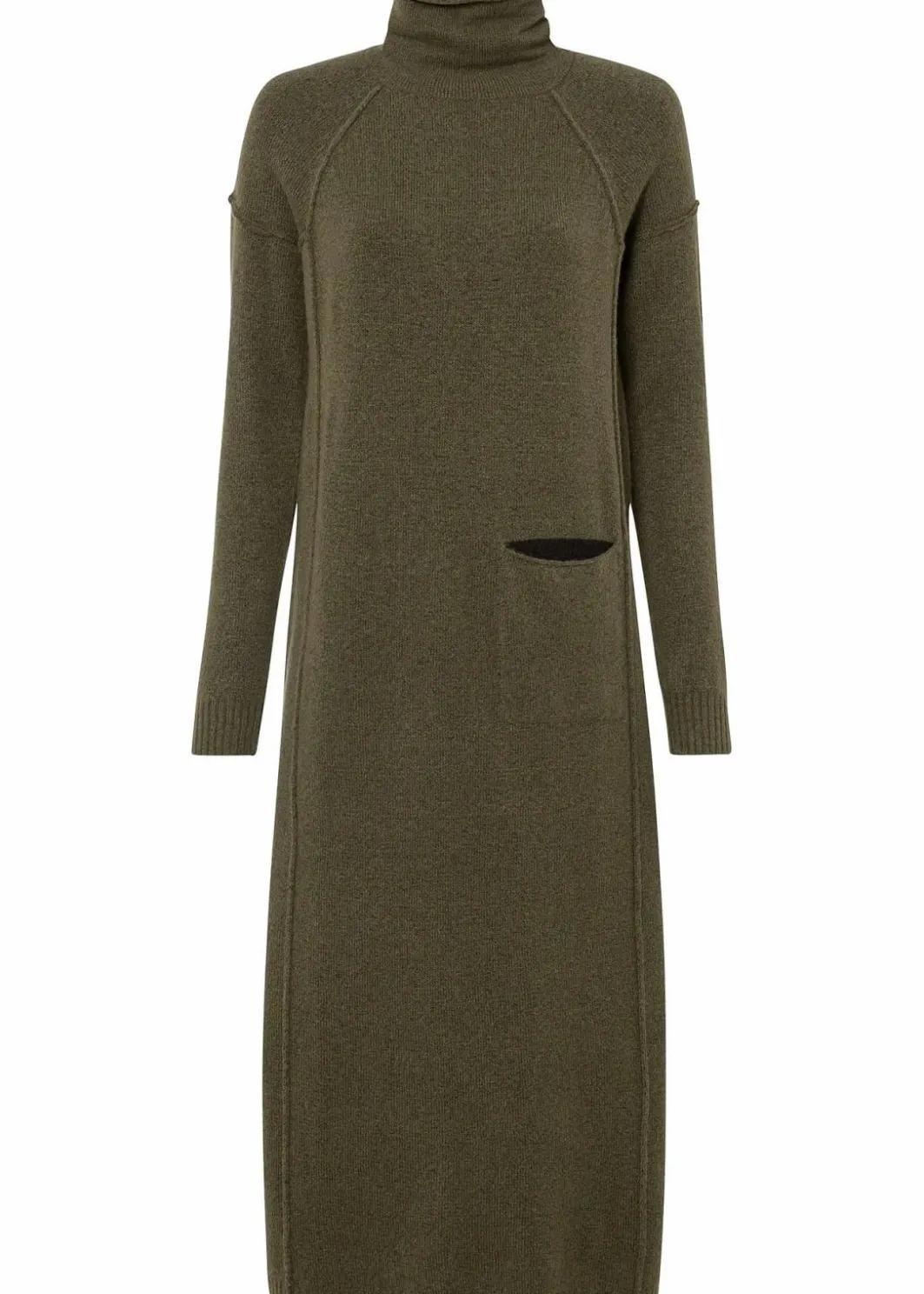 Damen bonprix Bekleidung·Umstandsmode|Bekleidung·Pullover & Strickjacken|Strickkleid mit Rollkragen