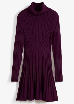 Damen bonprix Bekleidung·Umstandsmode|Strickmode|Strickkleid mit Rollkragen