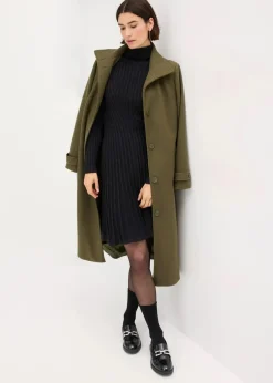 Clearance Strickkleid mit Rollkragen Damen Bekleidung·Umstandsmode|Strickmode