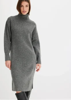 Outlet Strickkleid mit Schlitz Damen Bekleidung·Umstandsmode|Bekleidung·Pullover & Strickjacken
