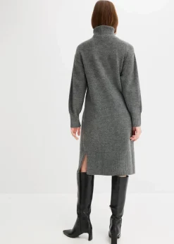 Outlet Strickkleid mit Schlitz Damen Bekleidung·Umstandsmode|Bekleidung·Pullover & Strickjacken