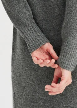 Outlet Strickkleid mit Schlitz Damen Bekleidung·Umstandsmode|Bekleidung·Pullover & Strickjacken