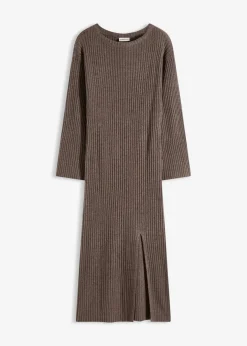 Sale Strickkleid mit Schlitz Damen Bekleidung·Umstandsmode|Kleider