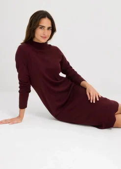 Clearance Strickkleid mit Stehkragen Damen Bekleidung·Umstandsmode|Strickmode
