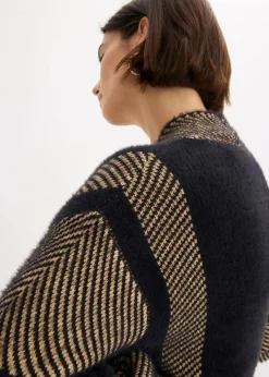 Damen bonprix Kurzgrößen|Bekleidung·Jeans|Strickmantel