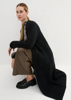 Best Strickmantel mit Alpaka Damen Bekleidung·Umstandsmode|Premium
