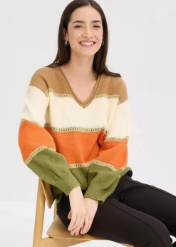 Damen bonprix Bekleidung·Umstandsmode|Strickmode|Strickpullover