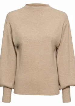 Best Strickpullover mit Ballonärmeln Damen Strickmode|Pullover & Strickjacken