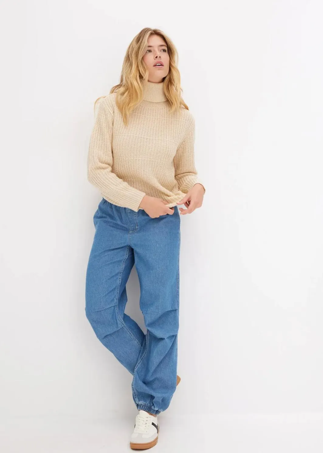 New Strickpullover mit Rollkragen Damen Bekleidung·Umstandsmode|Strickmode