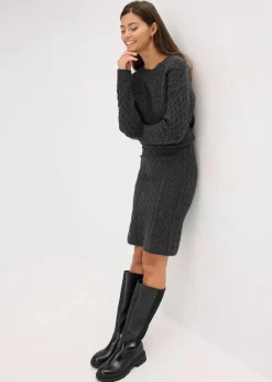 Damen bonprix Röcke|Zweiteiler & Sets|Strickrock