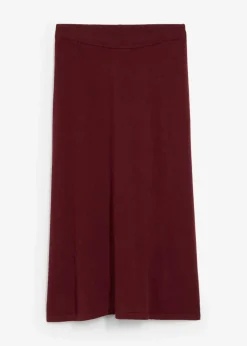 Damen bonprix Bekleidung·Sportbekleidung|Röcke|Strickrock aus weichem Woll-Mix