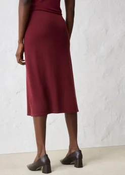 Damen bonprix Bekleidung·Sportbekleidung|Röcke|Strickrock aus weichem Woll-Mix