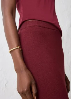 Damen bonprix Bekleidung·Sportbekleidung|Röcke|Strickrock aus weichem Woll-Mix