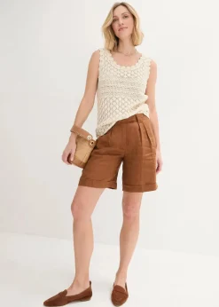 Damen bonprix Bekleidung·Umstandsmode|Shirts & Tops|Stricktop aus Baumwolle