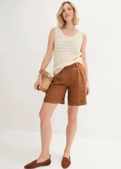 Damen bonprix Bekleidung·Umstandsmode|Shirts & Tops|Stricktop aus Baumwolle