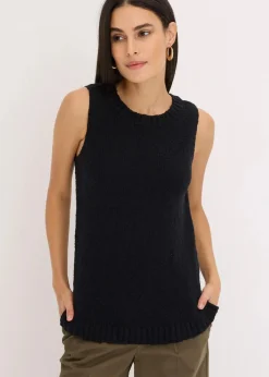 Damen bonprix Bekleidung·Umstandsmode|Strickmode|Stricktop aus Baumwolle mit Noppenstruktur