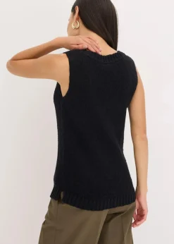 Damen bonprix Bekleidung·Umstandsmode|Strickmode|Stricktop aus Baumwolle mit Noppenstruktur
