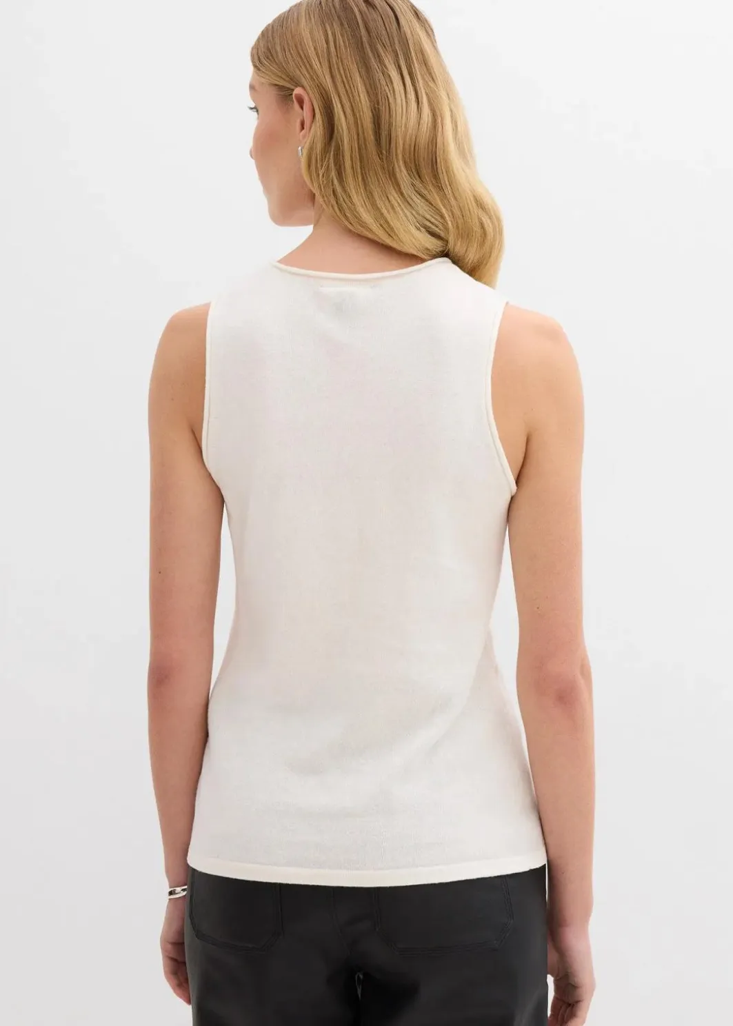 Best Stricktop aus reiner Baumwolle Damen Bekleidung·Umstandsmode|Strickmode